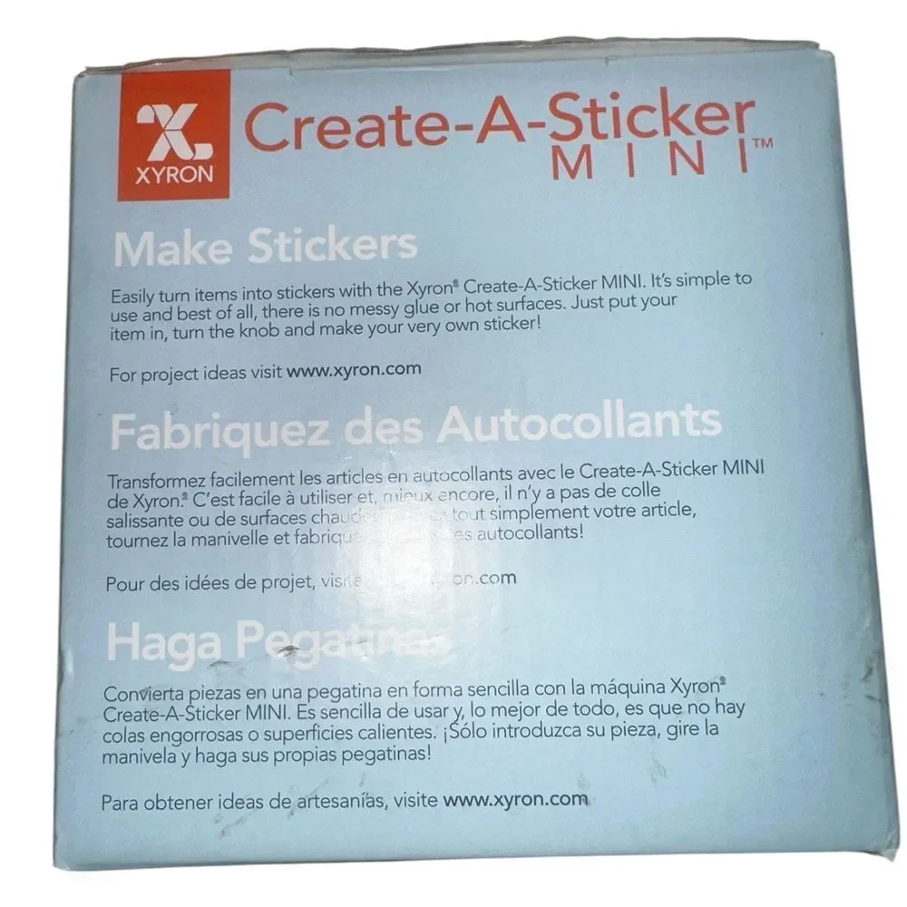 Xyron Create-A-Sticker Mini Machine